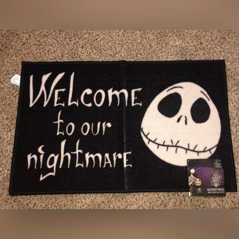 Nightmare Before Christmas Accent Rug